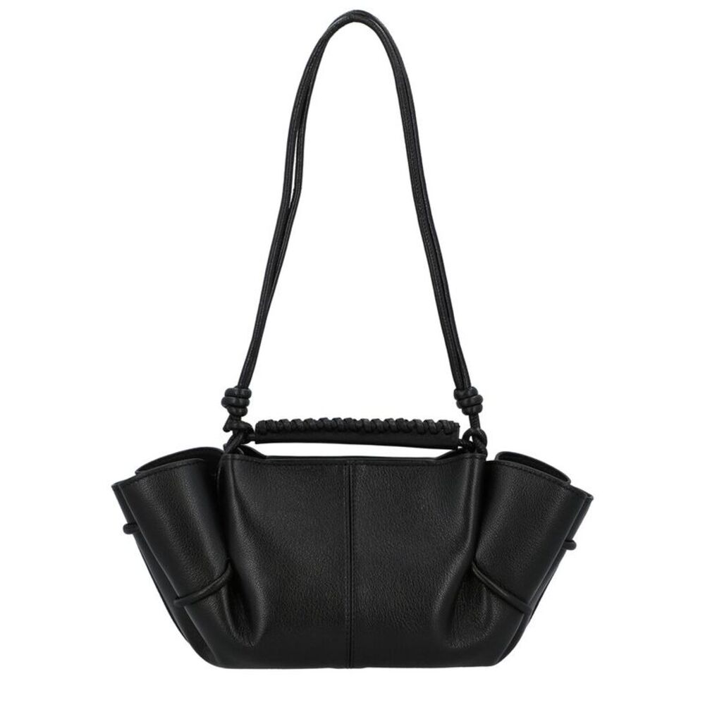Hereu Arta Mini Leather Crossbody Bag, Black